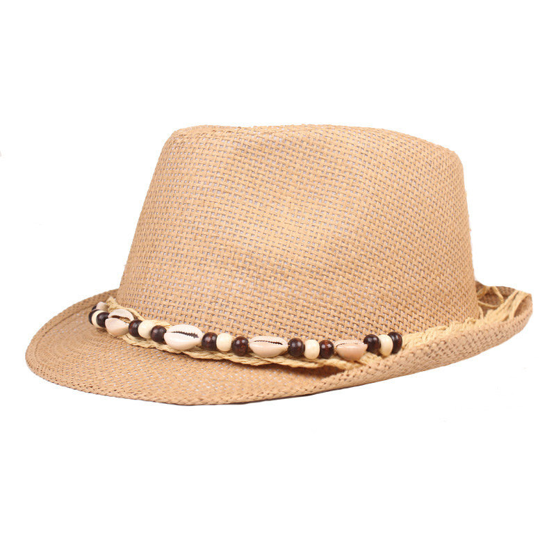 „Mens Shell Beach Sun Straw Trilby Hat“ aplikacija