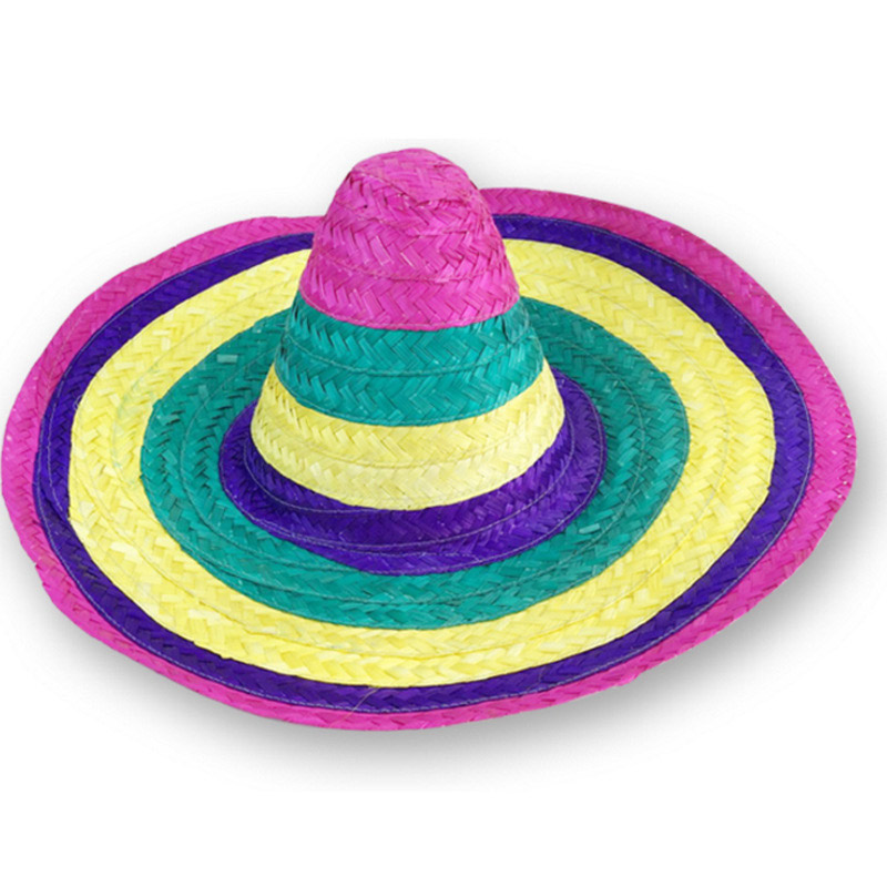 Spalvingas bambuko sombrero