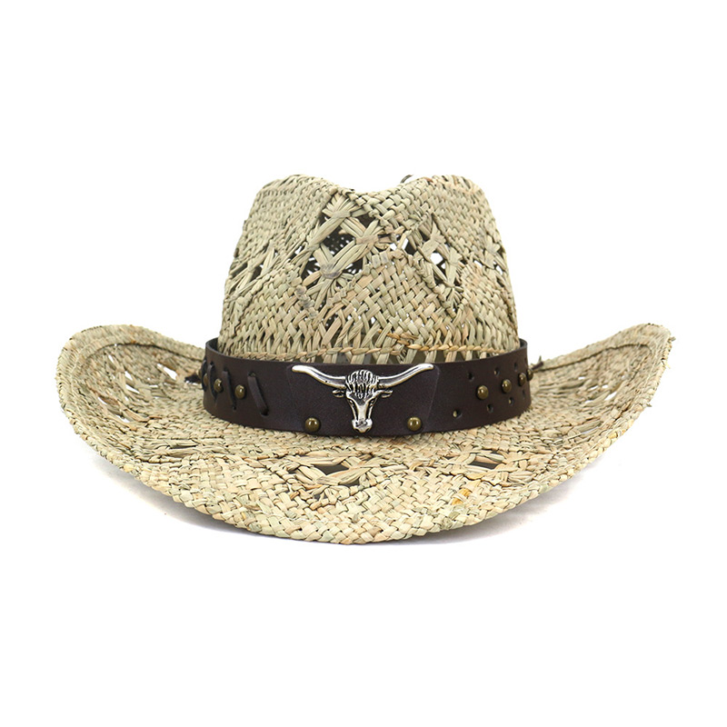 Odinė juostelė Cowboy Straw Hat