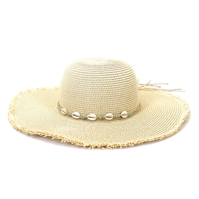 Stilingas Shell Band Beach Lady Floppy Sombrero